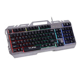 USB Wired Illuminated Colorful LED Backlight Gaming Keyboard